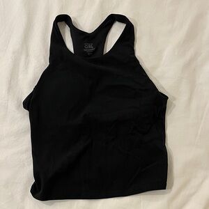 Athleta Girl Black Athletic Tank Top
